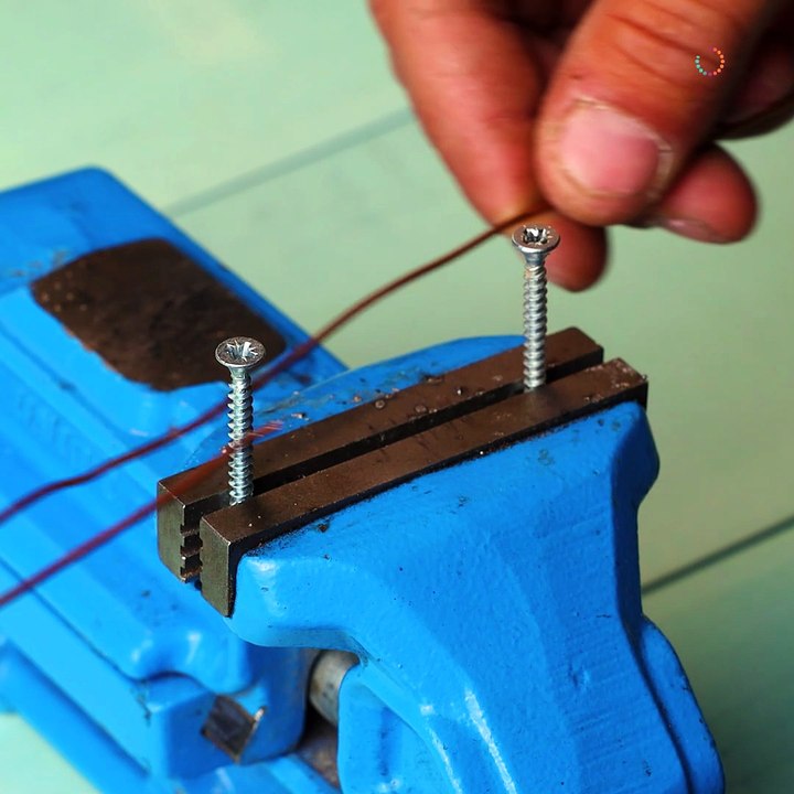 Crafty hack for securely attaching wires to metal