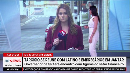 De olho em 2026: Tarcísio de Freitas se reúne com empresários e setor musical