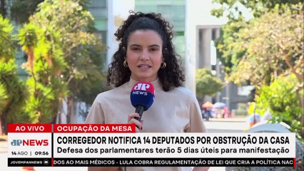 Corregedor da Câmara notifica 14 deputados da oposição por obstrução