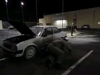 Incêndio no estacionamento do Fort Atacadista - Santa Cruz do Sul