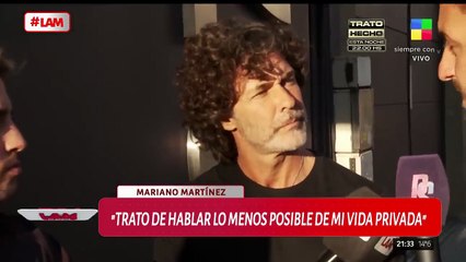 MARIANO MARTÍNEZ HABLÓ CON LAM