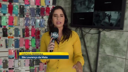 Criminoso invade e rouba loja de conserto de celulares com tranquilidade em São Lourenço da Mata: como isso aconteceu?