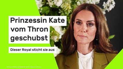 Prinzessin Kate vom Thron geschubst: Dieser Royal sticht sie aus