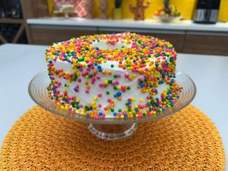 Bolo Afetivo com Glacê da Vovó