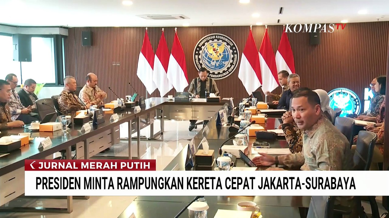 Kereta Cepat Jakarta-Surabaya Jadi Prioritas, Prabowo Minta AHY Pastikan Proyek Berjalan