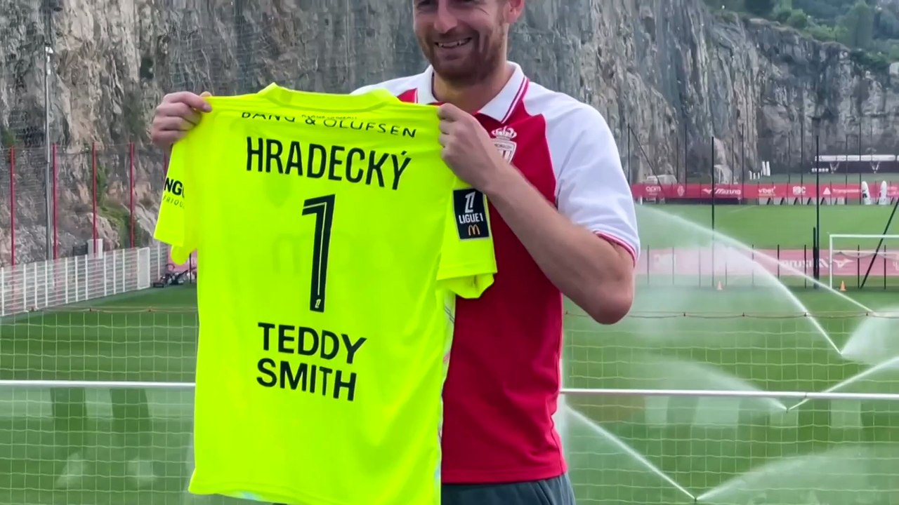 Hradecky présenté aux médias - Foot - Ligue 1 - Monaco