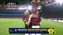 FLAMENGO VENCIÓ A INTERNACIONAL EN EL PARTIDO DE IDA DE LOS 8VOS DE FINAL DE LA CONMEBOL LIBERTADORES - MH SPORTS