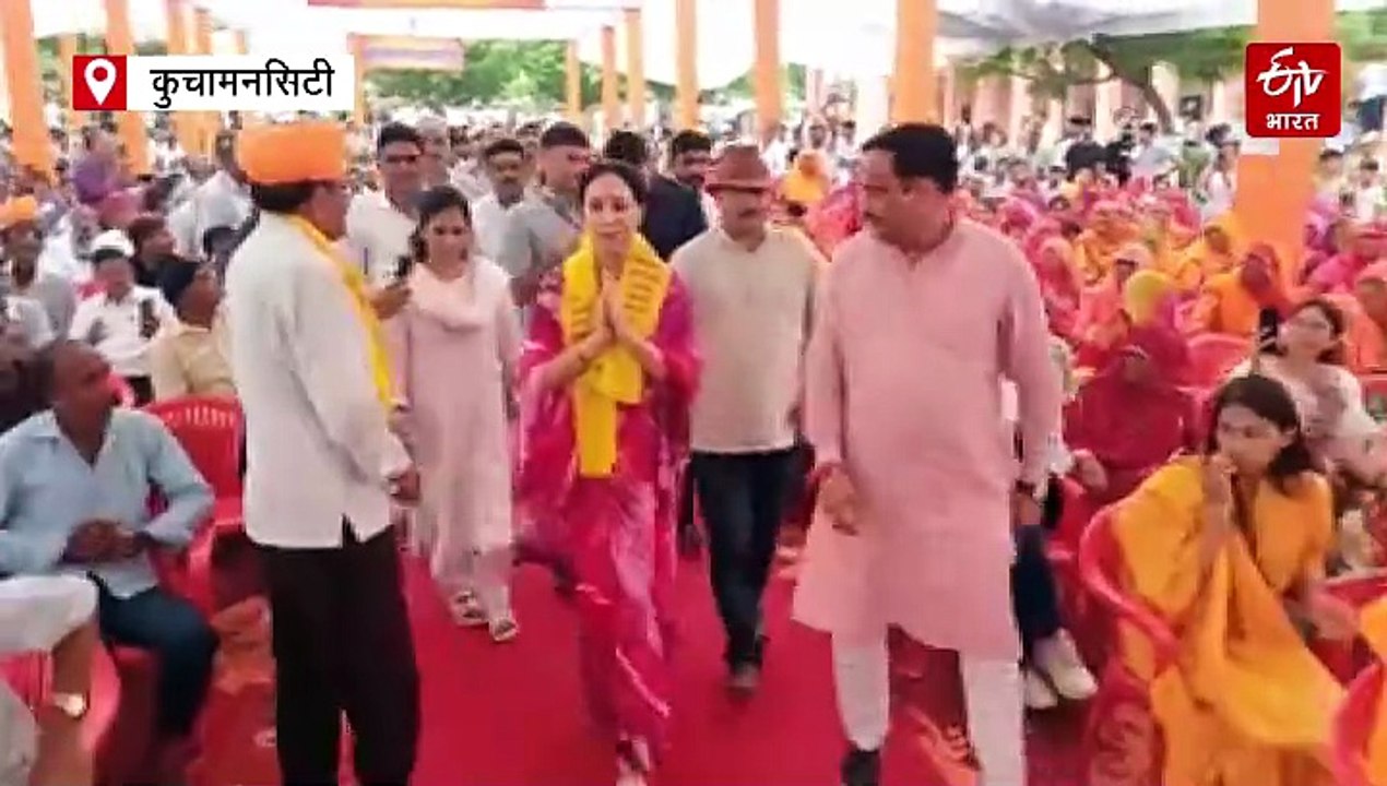 उपमुख्यमंत्री दीया कुमारी का डीडवाना दौरा: बोलीं- संकट के बावजूद पीएम मोदी के नेतृत्व में आगे बढ़ रहा देश