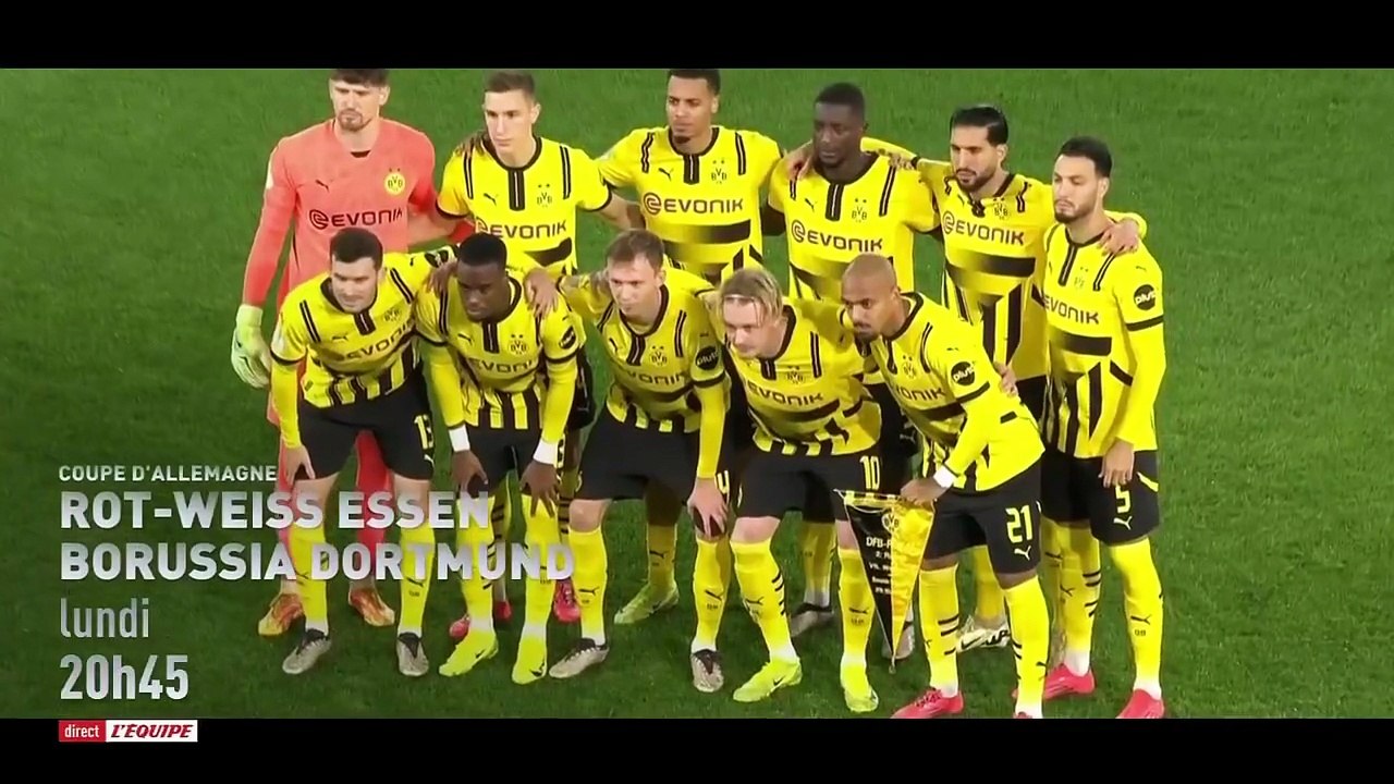 Football : Coupe d'Allemagne (Rot-Weiss Essen / Borussia Dortmund) - 18 août