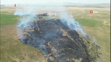 Eber Gölü'nden dumanlar yükseldi