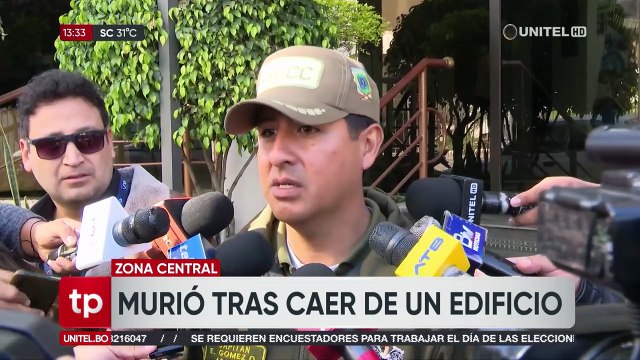 Investigan muerte de un hombre que cayó del octavo piso de un edificio en Cochabamba