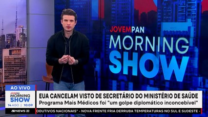 EUA cancelam VISTO de secretário do MINISTÉRIO DA SAÚDE