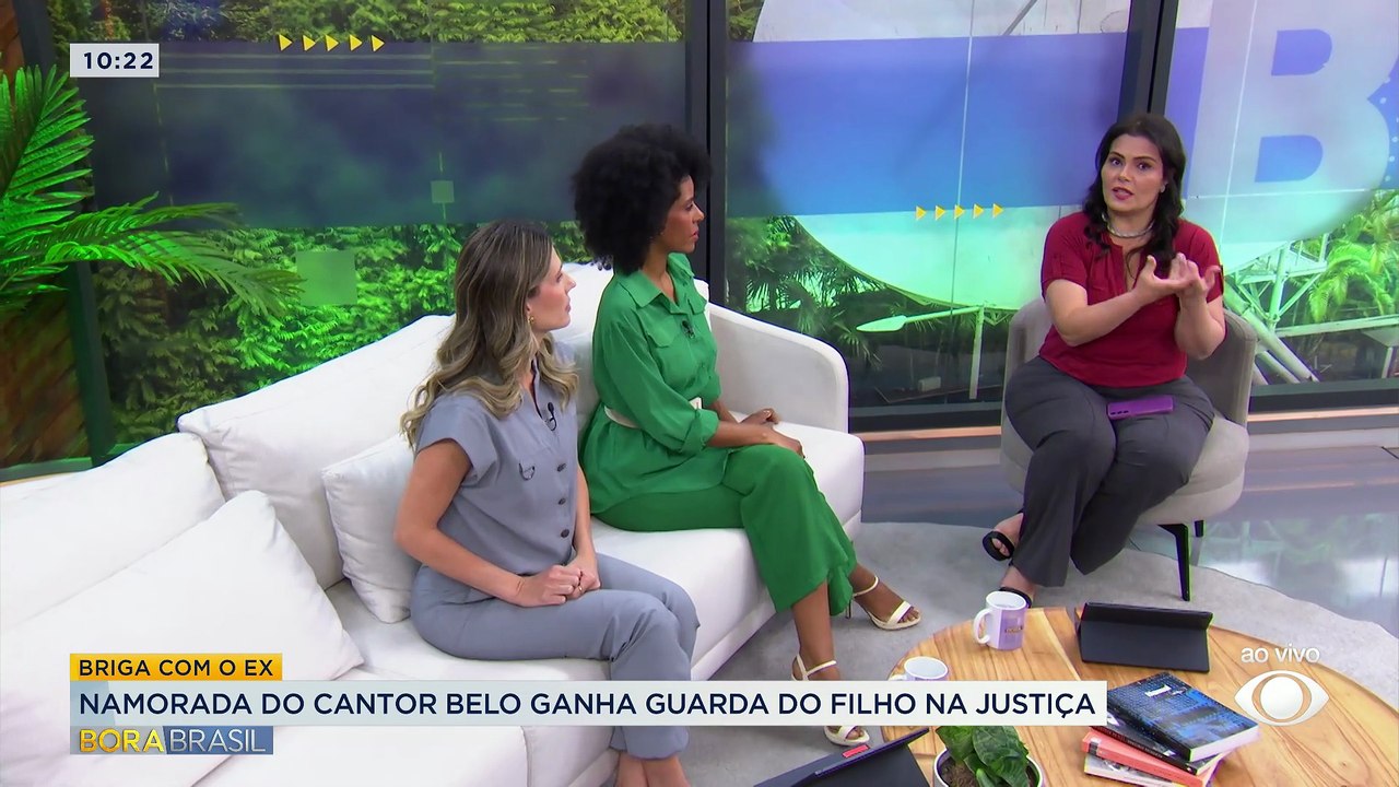 Namorada do cantor Belo ganha guarda do filho na justiça