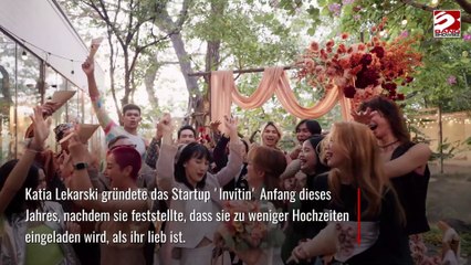 Neue App erlaubt es, Tickets für fremde Hochzeiten zu kaufen