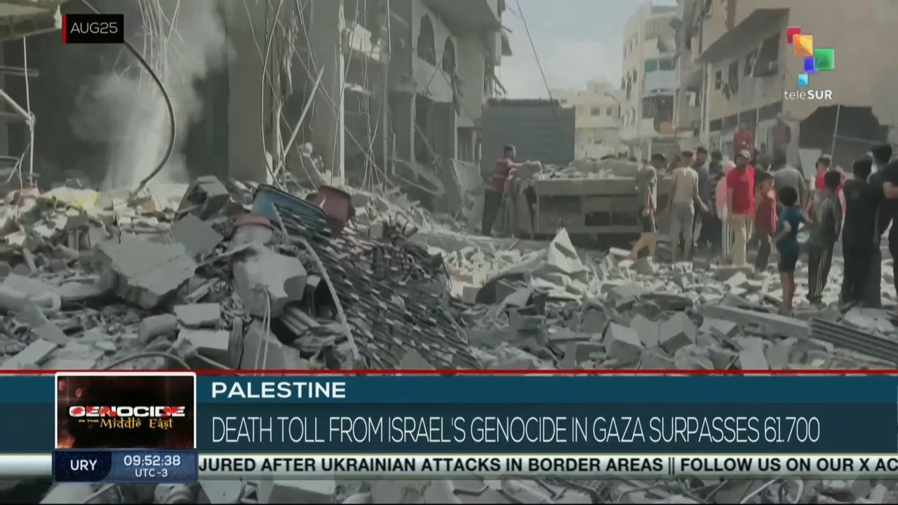 Palestine: Gaza death toll surpasses 61,700 amid ongoing Israeli assault