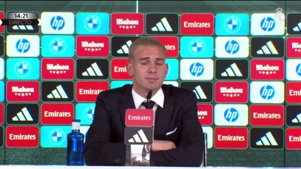 Franco Mastantuono en su presentación con el Real Madrid: "El mejor jugador del mundo es Messi"