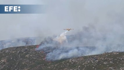 Evacuada la localidad zamorana de Castromil por el incendio de Ourense que llega a Zamora