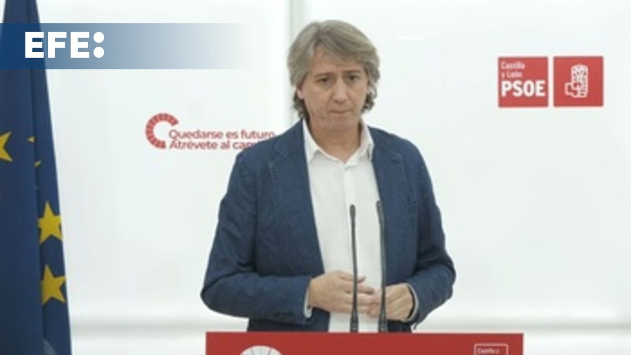 El PSOE pide la comparecencia urgente de Mañueco en las Cortes por la gestión de incendios