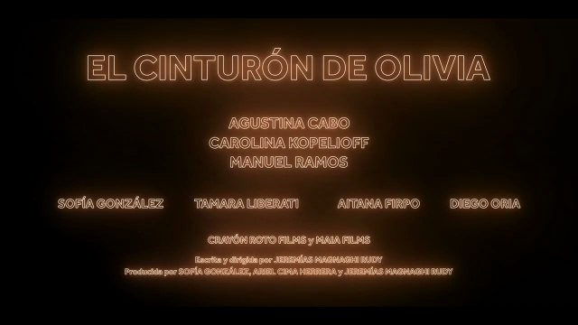 El cinturón de Olivia, de Jeremías Magnaghi Rudy | Trailer Oficial