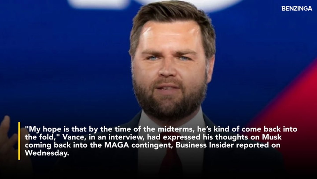Elon Musk-MAGA Reunion On The Cards? JD Vance Says They Would Let Tesla CEO Back In