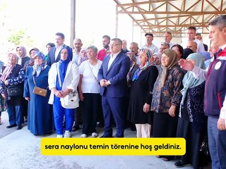 Sinop’ta kadın üreticilere sera naylonu dağıtıldı