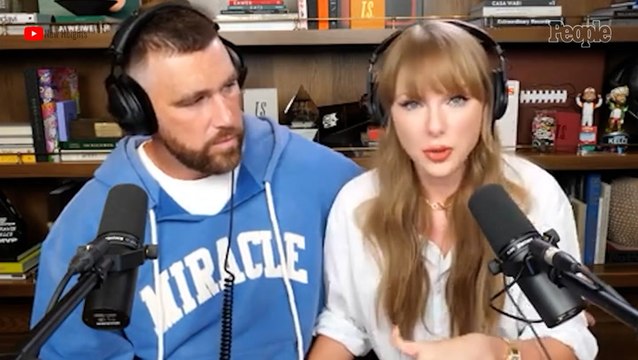 Taylor Swift Tears Up on New Heights, Detailing an Emotional Moment She Shared with Boyfriend Travis Kelce (Who Was Also 'Weeping')