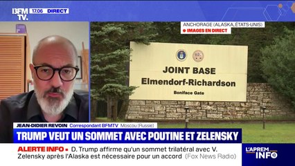 Le déroulé de la rencontre entre Vladimir Poutine et Donald Trump, qui aura lieu demain à 21 heures 30, heure française