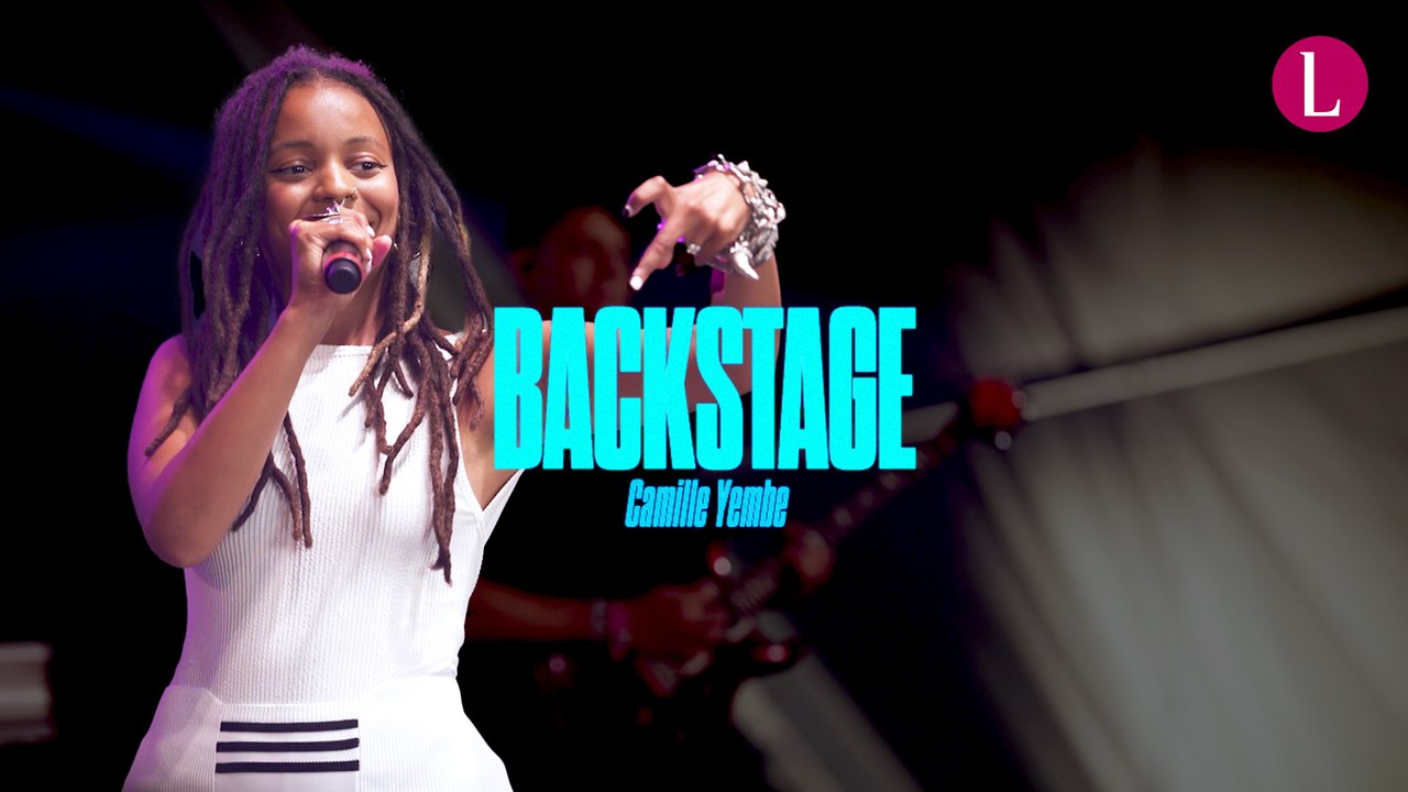 Backstage : dans les coulisses du concert de Camille Yembe au Dour Festival