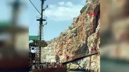 Alanya’da film gibi kurtarma! Kayalıklarda 3 gün mahsur kaldı