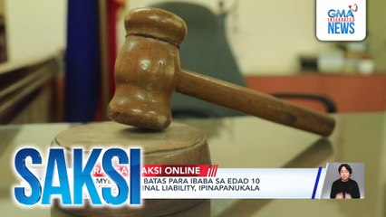 Saksi: (Part 2) Panukalang ibaba ang edad ng criminal liability; Bagong Kamuning footbridge; 2 babae, natagpuang patay sa gilid ng isang highway