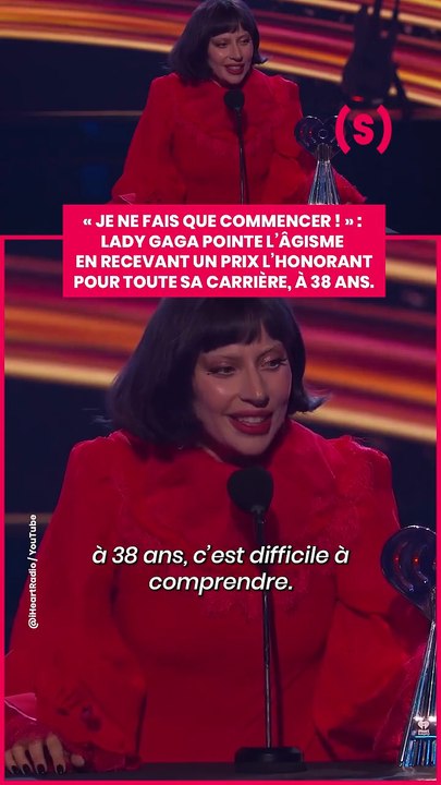 Lady Gaga a reçu ce mercredi le prix de l’Innovator Award aux iHeartRadio Music Awards… et elle a du