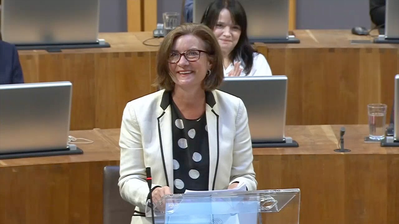 Eluned Morgan: a year at the helm