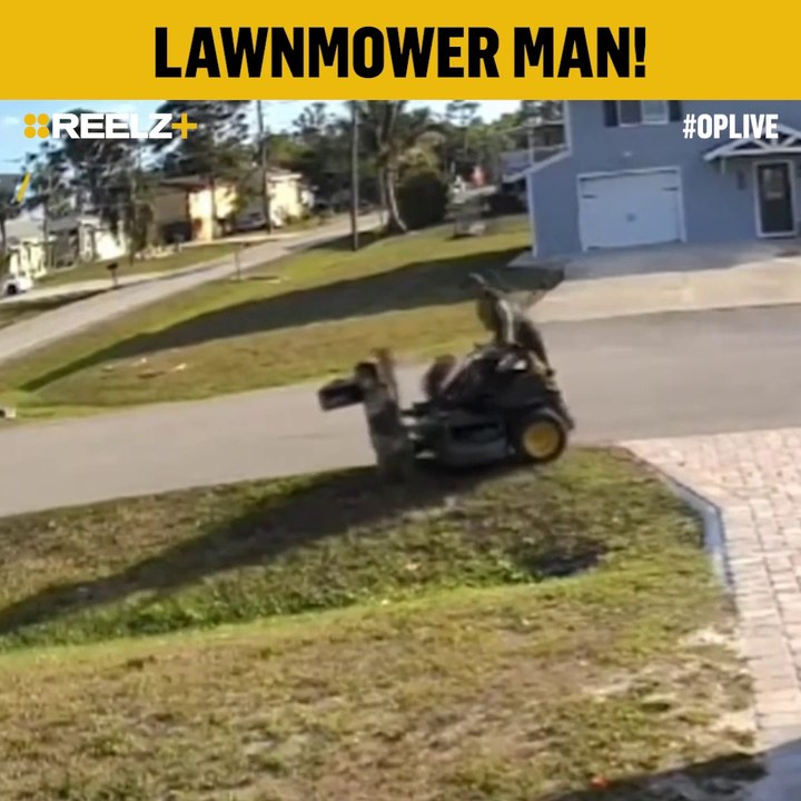 “Lawnmower Man” Is Out Here Wrecking Mailboxes Like It’s His Job