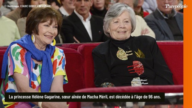 Macha Méril vient de perdre Hélène : sa soeur était une princesse à l'épatante carrière