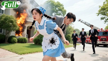 No One Noticed CEO In Fire, Only A Kind Village Girl Rushed Into TFlames To Save HimLove Arrived!