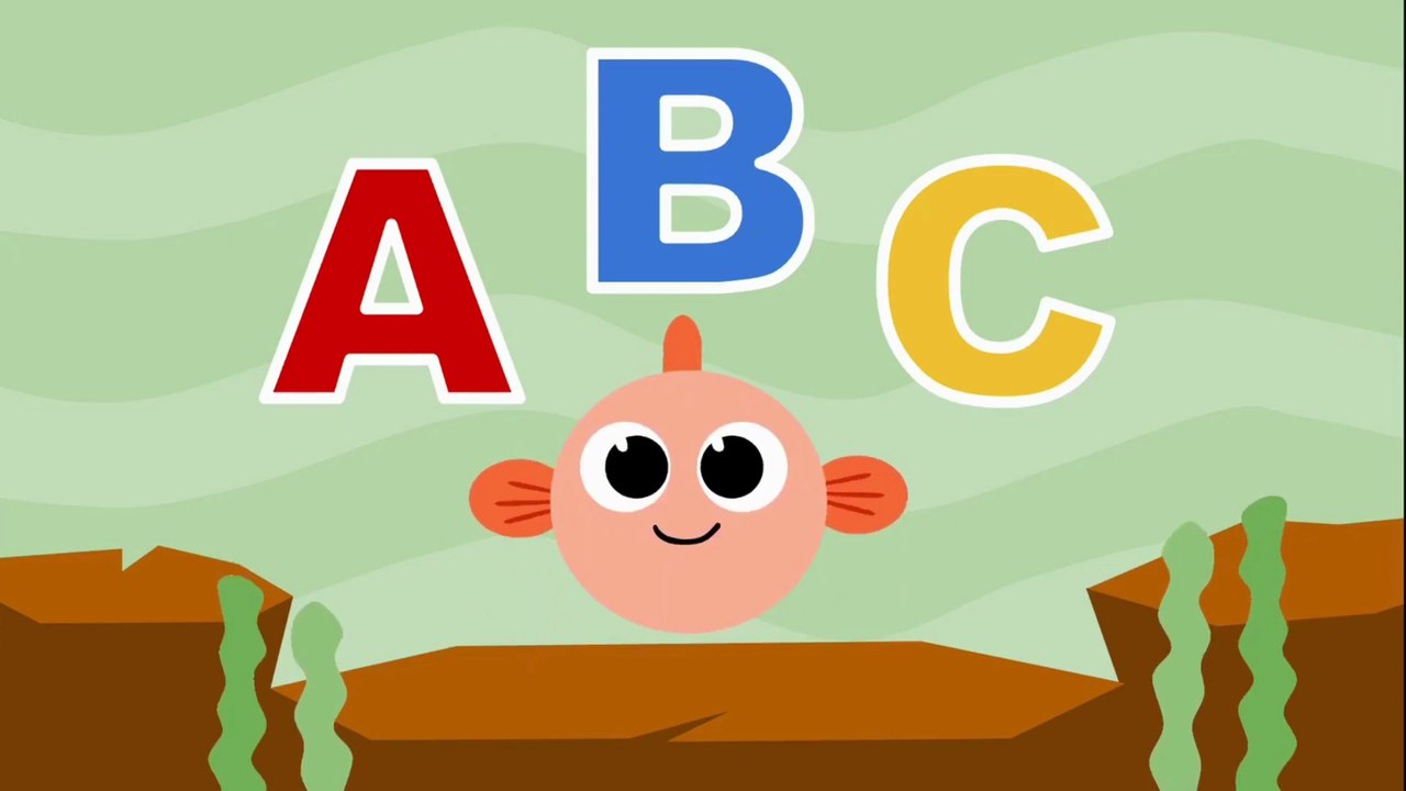 ABC Song | The Alphabet | Educational songs for children | Bubbles the Little Fish