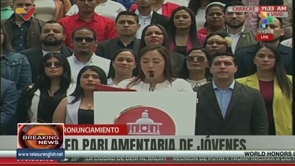 Venezuela: Youth parliaments shares a new statement in defense of Pres. Maduro