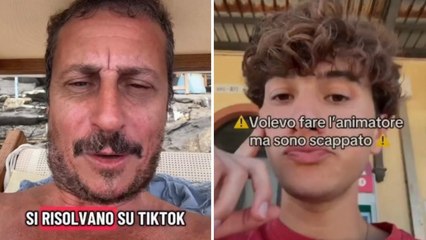 Bizzarri e il video social sull'animatore scappato a Rimini: «Colpa della nostra generazione se pensano di risolvere i problemi su TikTok»