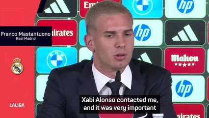 Phone call from Alonso convinced Mastantuono to pick Real Madrid over PSG