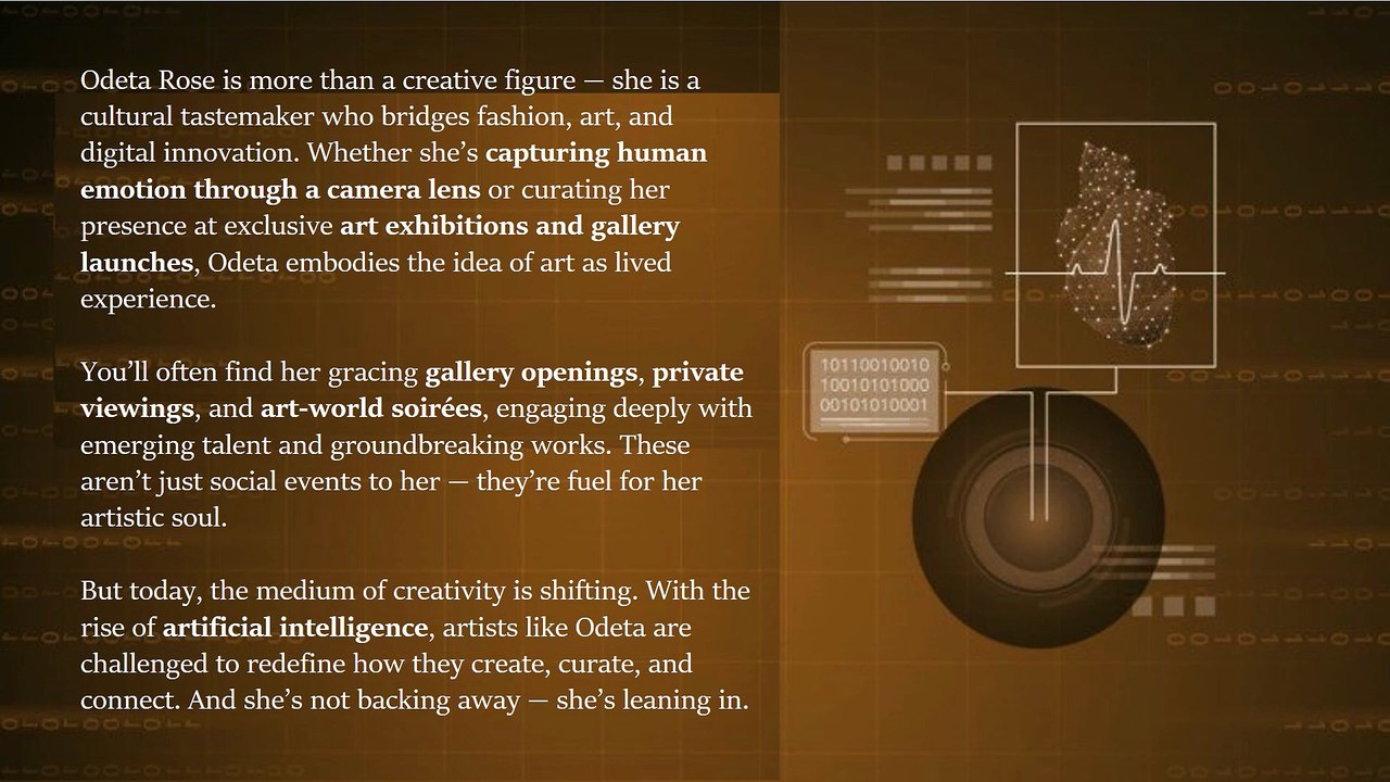 Odeta Rose in the Age of AI: Creativity Reimagined