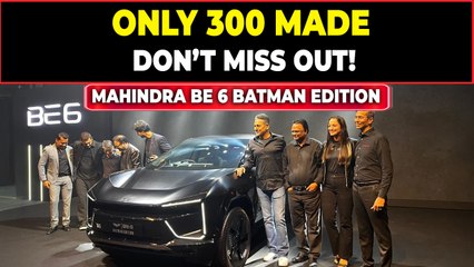Mahindra BE 6 Batman Edition Launched | Limited 300 Units | Price ₹27.79 Lakh