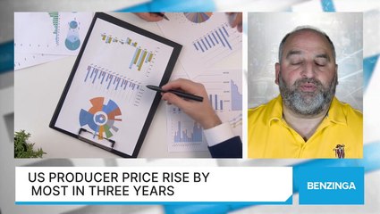 US Producer Price Rise By Most In Three Years