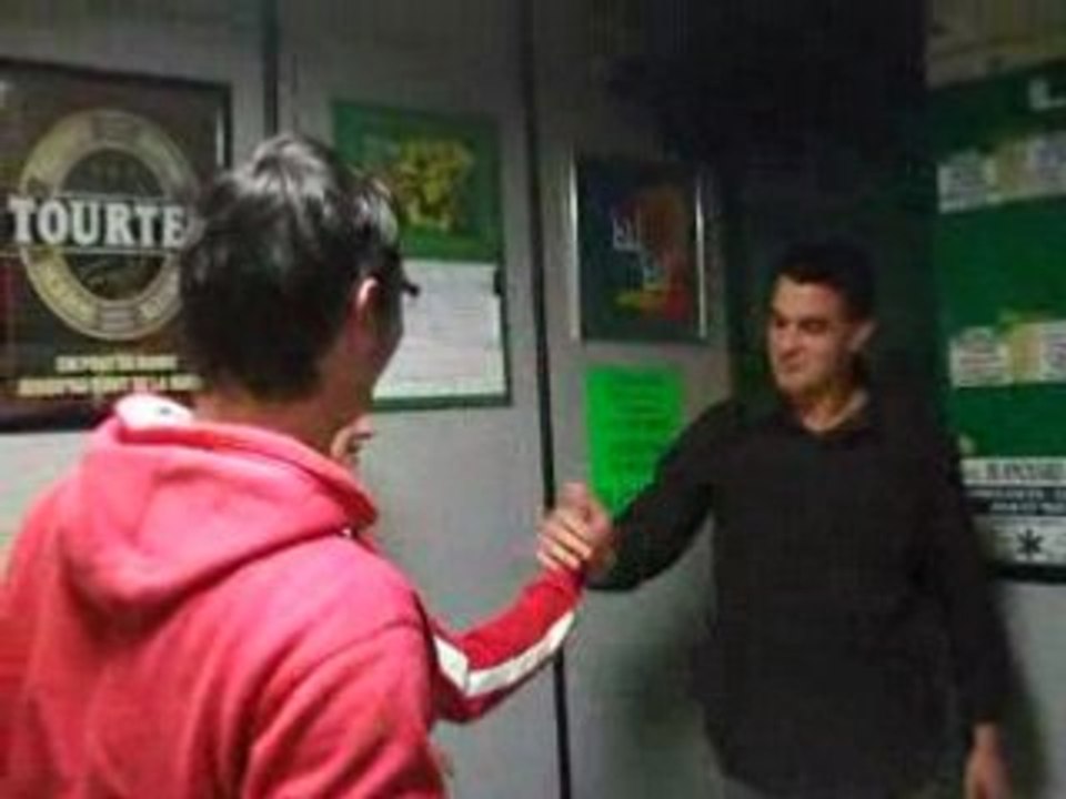 inauguration du panneau des Yellow bull's