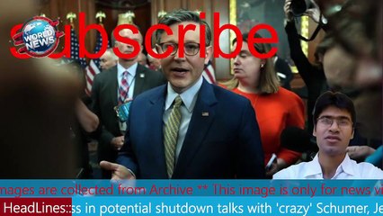 Trump predicts little progress in potential shutdown MHM NEWS