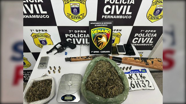 traficante de drogas preso em Caruaru: entenda a operação policial que levou à sua captura