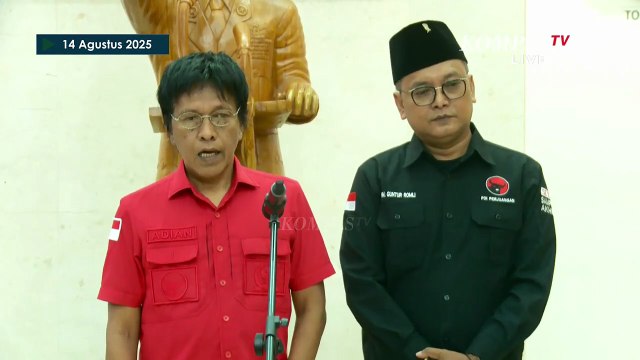 [FULL] Adian Napitupulu Cerita di Balik Megawati Tunjuk Hasto Jadi Sekjen PDIP Lagi
