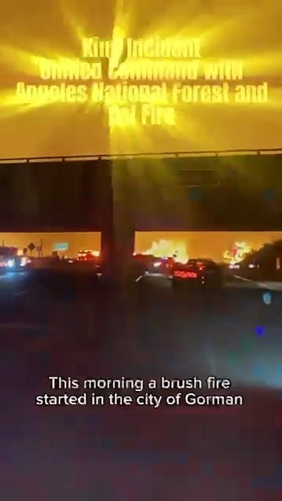 King Fire se propaga rápidamente en el sur de California: emiten advertencias de evacuación