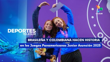 Brasileña y colombiana hacen historia en los Juegos Panamericanos Junior Asunción 2025