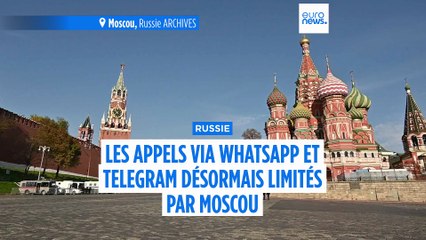 En Russie, des restrictions des appels via WhatsApp et Telegram