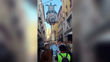 Faradda, il ballo silenzioso dei Piccapietre, in lutto per la scomparsa del padre del tamburino Gian Piero Garau